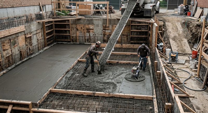 Concrete Foundation Installation Service